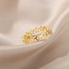 Hollow Stars Rings for Women Stainless Steel Gold Color Geometric Couple Ring 2023 Trend Wedding Aesthetic Jewelry anillos mujer