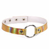 Holographic Choker Punk Festival Wear Iridescent Pink Holograph 90s choker Grunge Blue Rave  Festival Party jewelry