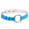 Holographic Choker Punk Festival Wear Iridescent Pink Holograph 90s choker Grunge Blue Rave  Festival Party jewelry