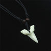 12PCS imitation shark teeth necklace sweater chain men and women resin shark teeth necklace jewelry