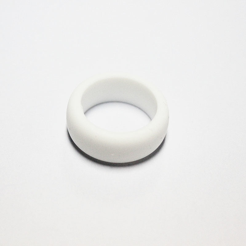 Hot 1Pc Silicone Movement Couple's Sport Ring Round Solid Environmental Co Popular Comfortable Rings