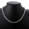 925 Stamped Silver Necklaces for Men's woman  designer party wedding accessories fine Jewelry Christmas Gifts