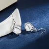 925 Sterling silver Beautiful drop earrings for women  party wedding engagement jewelry Christmas gifts
