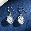 925 Sterling silver Beautiful drop earrings for women  party wedding engagement jewelry Christmas gifts