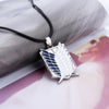 Anime Shingeki No Kyojin Necklace Attack On Titan Necklace Wings of Liberty Pendants Necklaces Cosplay Jewelry Collares