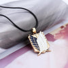 Anime Shingeki No Kyojin Necklace Attack On Titan Necklace Wings of Liberty Pendants Necklaces Cosplay Jewelry Collares
