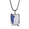 Anime Shingeki No Kyojin Necklace Attack On Titan Necklace Wings of Liberty Pendants Necklaces Cosplay Jewelry Collares
