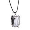 Anime Shingeki No Kyojin Necklace Attack On Titan Necklace Wings of Liberty Pendants Necklaces Cosplay Jewelry Collares