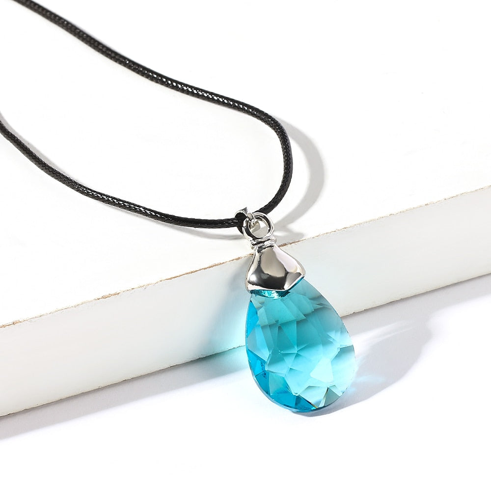 Anime Sword Art Online SAO Kirito Asuna's Yui Cosplay Necklace Cosplay Pendant collares Hombre