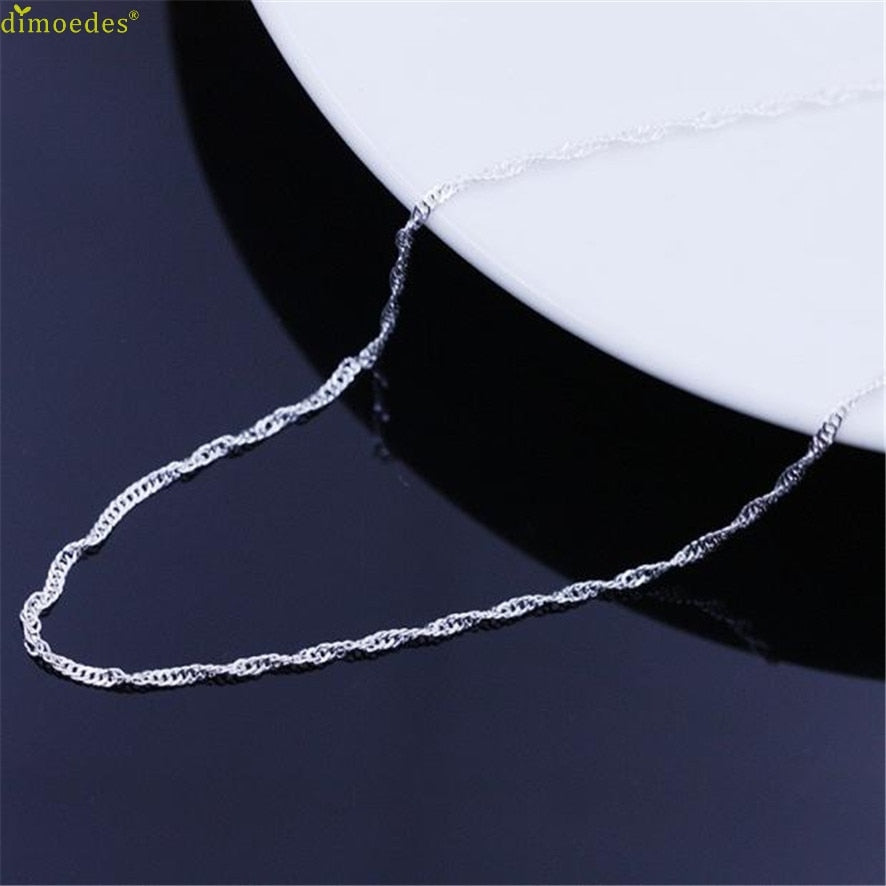 Hot-Brand-necklace-female-models-wave-chain-of-high-end-women-s-jewelry-vintage-jewelry-silver