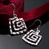 Charms Pretty 925 Sterling Silver Beautiful drop Earrings for Women fine party wedding Jewelry Holiday gifts