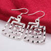 Charms Pretty 925 Sterling Silver Beautiful drop Earrings for Women fine party wedding Jewelry Holiday gifts