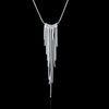 Charms tassel snake chain wicker 925 Stamped Silver necklace noble Jewelry for woman party wedding Holiday gifts