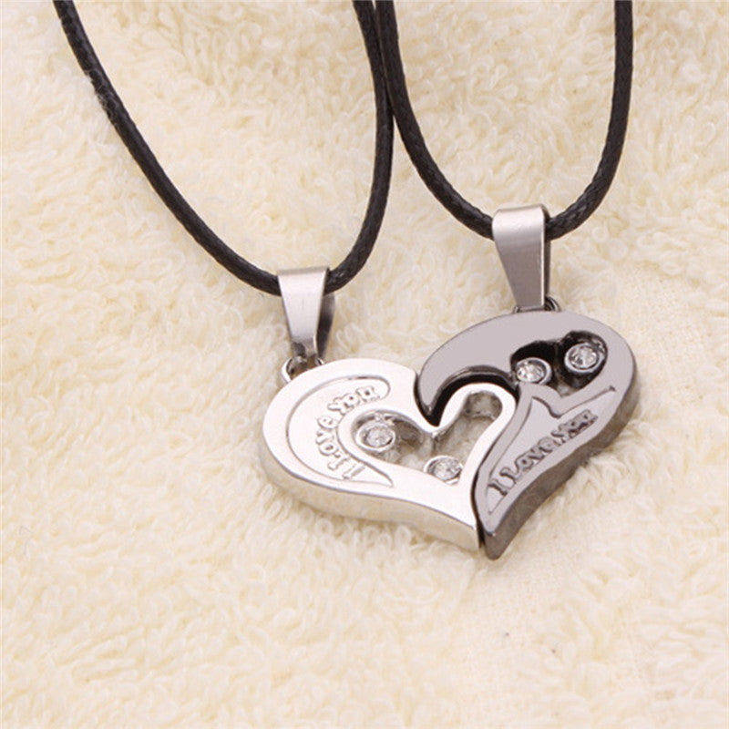 Lover-Couple-Necklace-Fashion-Design-Broken-Heart-Pendant-Vintage-Necklaces-Personalized-Gift-Popular-Jewelry