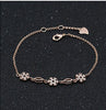 Hot European Fashion Jewelry women bracelet 2 colors 925 female bracelet Crystal from Austrian as Women Party or Wedding gifts