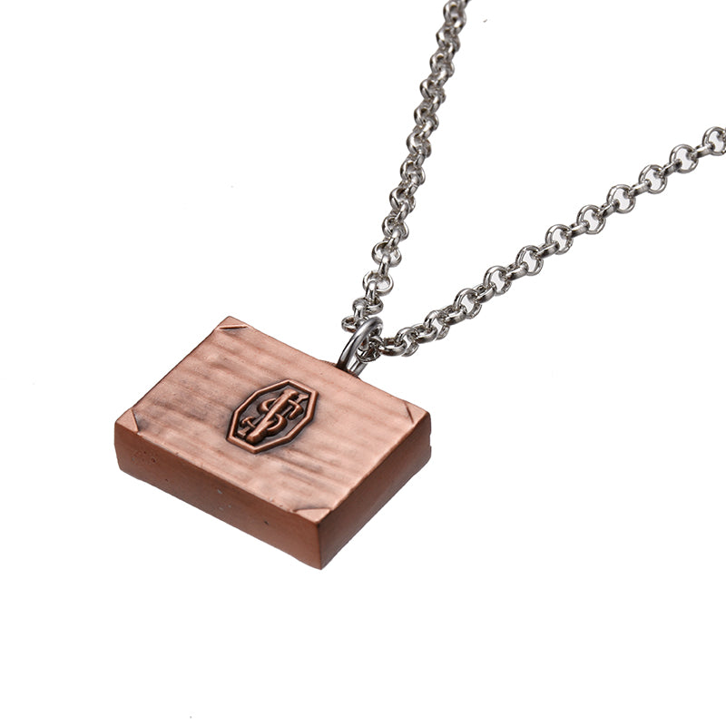 Hot Fantastic Beasts And Where To Find Them Necklace Collares High Quality Metal 1pcs Mysterious Money Box Type Pendants Jewelry