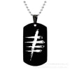 Game Dead By Daylight Necklace Black Dog Tag Pendant Gift Men Women Game Choker Accessories Jewelry