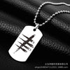 Game Dead By Daylight Necklace Black Dog Tag Pendant Gift Men Women Game Choker Accessories Jewelry