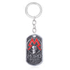 Game Metro Exodus 2033 Necklace Retro Dog Tag Skull Pendants Necklace Choker Women Men Gifts Jewelry