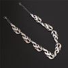 Harajuku Flame Choker Necklace Punk Hip Hop Jewelry Accessories Rock Chain Necklaces Gifts For Women Men