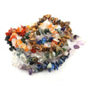 Irregular Natural Crystals Chakras Stone Bracelet Beads Chips Jewelry Bracelets Yellow Crystals Clear Crystals Aquamarines