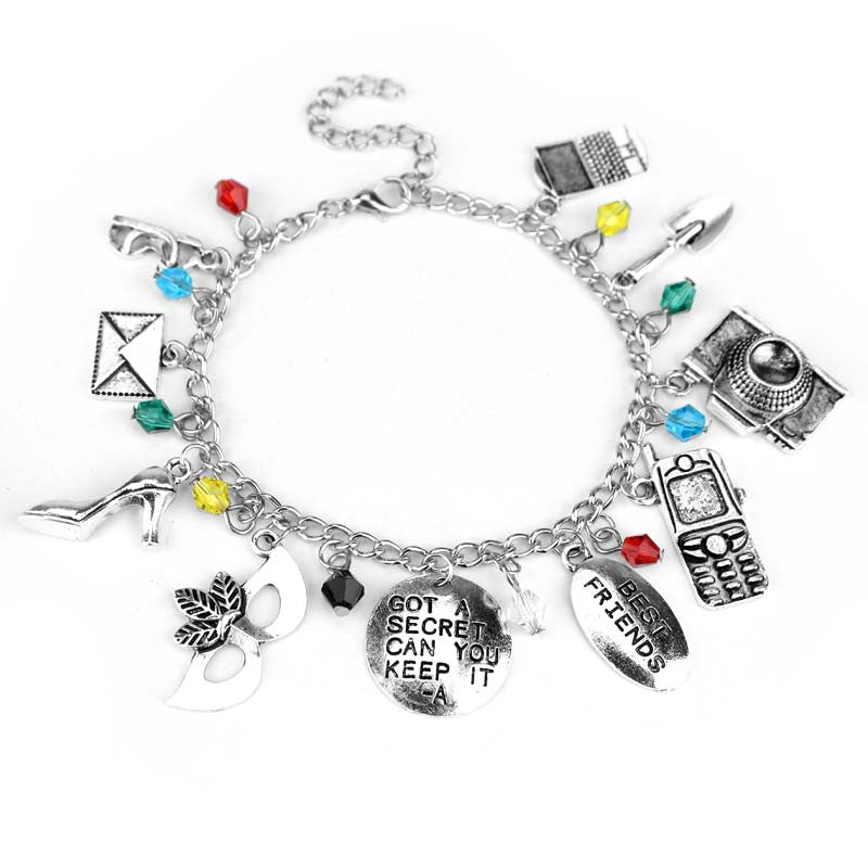 Hot Items Pretty Little Liars Charm Bracelet