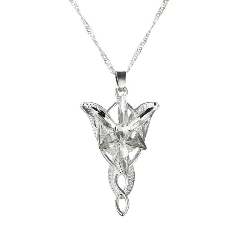 Movie Elf Princess Evening Star Necklace Twilight Star Pendant Necklace Movie Jewelry