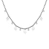 Multi Lucky Clover Charms Beaded Necklace For Women Four Leaf Stainless Steel Lover Choker Pendants Necklace Jewelry