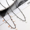 Multi Lucky Clover Charms Beaded Necklace For Women Four Leaf Stainless Steel Lover Choker Pendants Necklace Jewelry