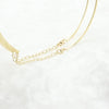 Punk Simple Round Circle Necklace Gold Bohemian Jewelry Exaggeration Metal Hoop Adjustable Necklaces for Women
