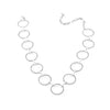 accessories mix color metal  round choker necklace for couple lovers'  N187