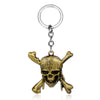 Pirates Of The Caribbean Necklace Jack Sparrow Aztec Coin Medallion Vintage Gold Bronze Silve Pendant