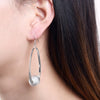 Popular 925 Stamped Silver fine Frosted beads earrings for Women wild party classic jewelry Holiday gifts