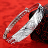 Popular brands 999 sterling silver charms Noble Phoenix bracelets Bangles for women party wedding jewelry fine gifts