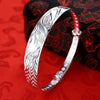 Popular brands 999 sterling silver charms Noble Phoenix bracelets Bangles for women party wedding jewelry fine gifts
