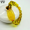 Hot Sale 5pcs Fashion Men Women Zodiac Nature Stone Bouddha Bracelet Citrine Lucky Jewelry Round Crystal Bead Gift