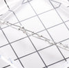 925 Stamp Silver Color Lucky Bracelets Cuff Chain Bangle Double Layer Star Women Girls Jewelry Christmas