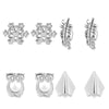 Cute Exquisite Crystal Stud Earring For Women Owl Arrow Snowflake Leaf Shape Earrings Jewelry Bijoux Brincos