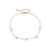 Daisy Flowers White Beaded Necklace Women Choker Necklaces For Ladies Bohemia Jewelry Clavicle Chain Collares