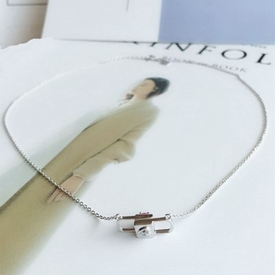 Hot Sale Fashion 925 Sterling Silver Heart-Shaped Lock Classic Women Pendant Necklaces For Party Fine Jewelry