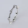 Hot Sale Fashion jewelry Real Pave Setting Compatible With Original Plant Trendy 925 Retro Finger woman Ring