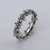 Hot Sale Fashion jewelry Real Pave Setting cherry Compatible With Original Plant Trendy Sale Authentic 925 Retro Finger Ring