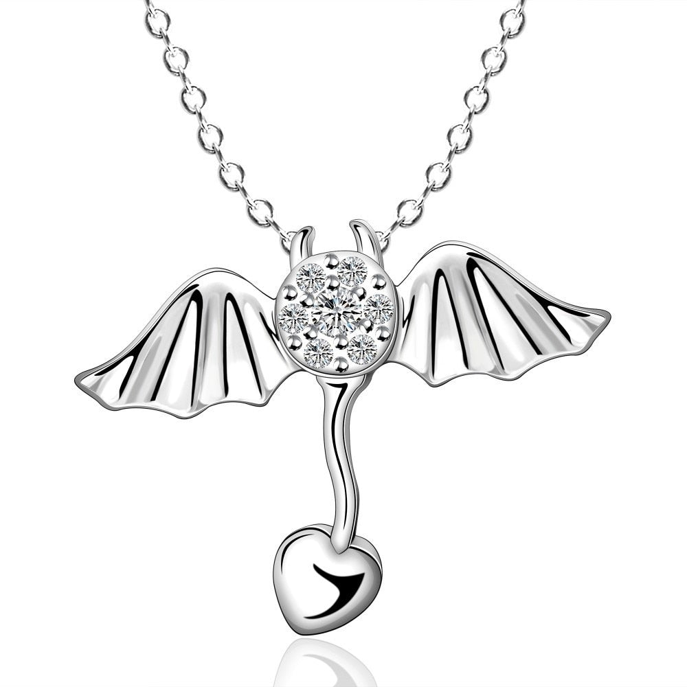 Hot-Sale-Silver-Color-Wings-Cubic-Zirconia-Crystal-Fashion-Necklace-Angel-Wing-Tail-Heart-Pendant-Necklace