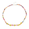 Smile Face Colorful Beads Necklace Street Hip-hop Smiley Face Couple Wild Bead Necklace