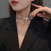 Splice Shiny Bohemian Clavicle Chain Personality Vintage Multilayer Necklace For Women Baroque Prom Accessories