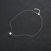 Teardrop Torques 2021 Transparent Fishing Line Born year Necklace Jewelry Torques Clavicle Invisible Woman Necklace