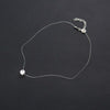 Teardrop Torques 2021 Transparent Fishing Line Born year Necklace Jewelry Torques Clavicle Invisible Woman Necklace