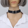 Women Girls Punk Choker Chain Goth Leather Necklace Collar Choker Jewelry  ras de cou