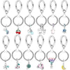 Zinc Alloy Silver Plated Keychain For Women Men Lovers Gift Wedding Couple Lemon Pendant Keyring Key Chain