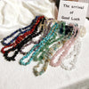 Selling Necklace for Female Color Handmade Necklace Ethnic Irregular Crystal Crushed Stone Necklace